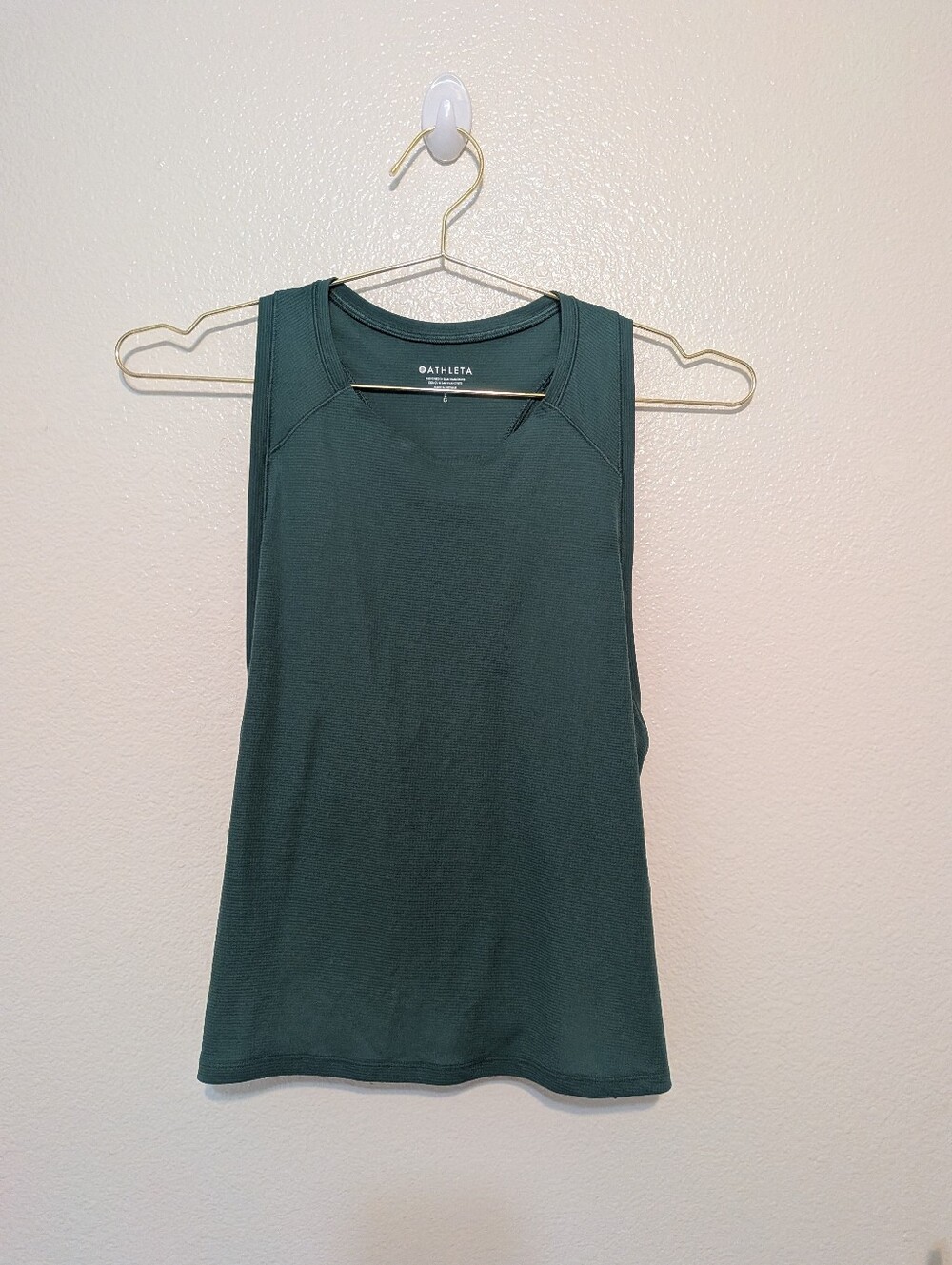 Athleta Green Lightweight Athletic Tank